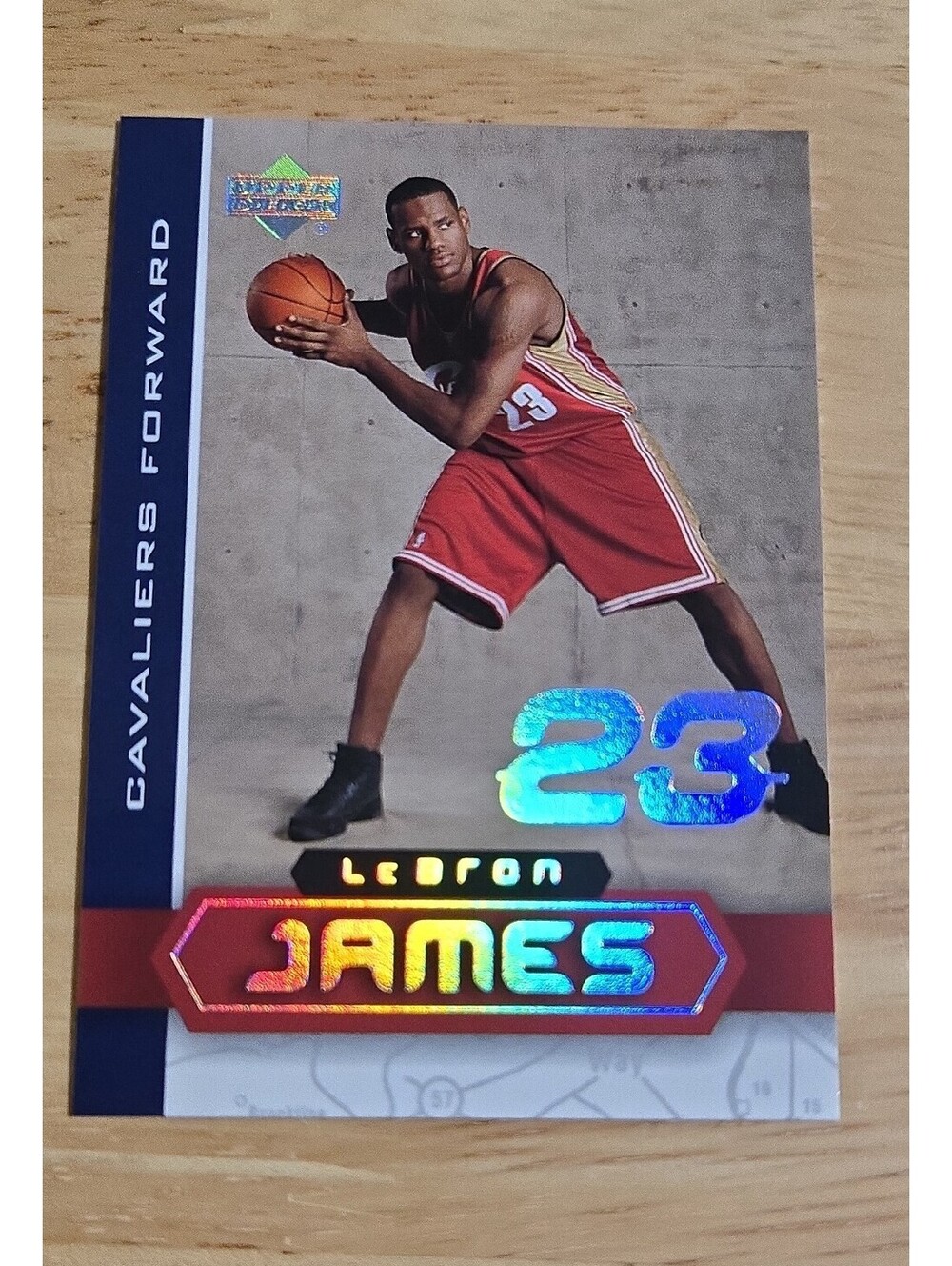 2002-03 Upper Deck UD Superstars - Lebron James Gift Box Bonus LeBron James...